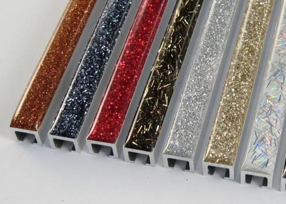 アルミ合金のプロフィールのタイルの端のトリムのためのタイルのトリミング ストリップ