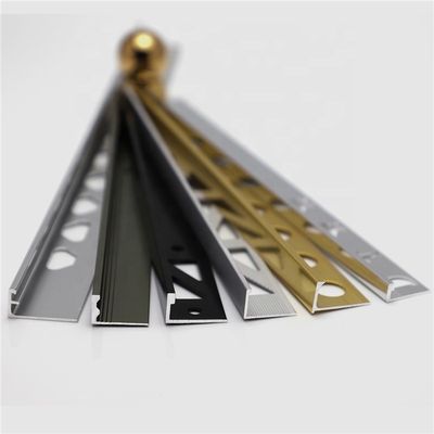 25mmのセラミック タイルの端はアルミニウム角のトリムL形を整える