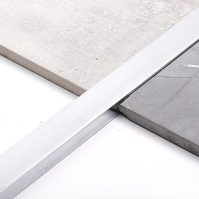 6mmの銀製の壁の床の合板のU字型アルミニウム ステンレス鋼の転移ストリップ