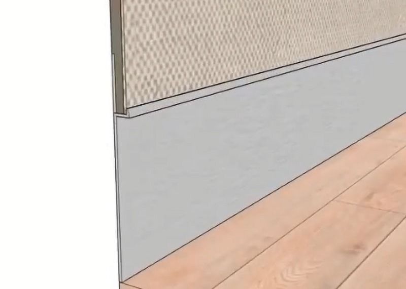 防水金属の幅木Bunnings 2mm
