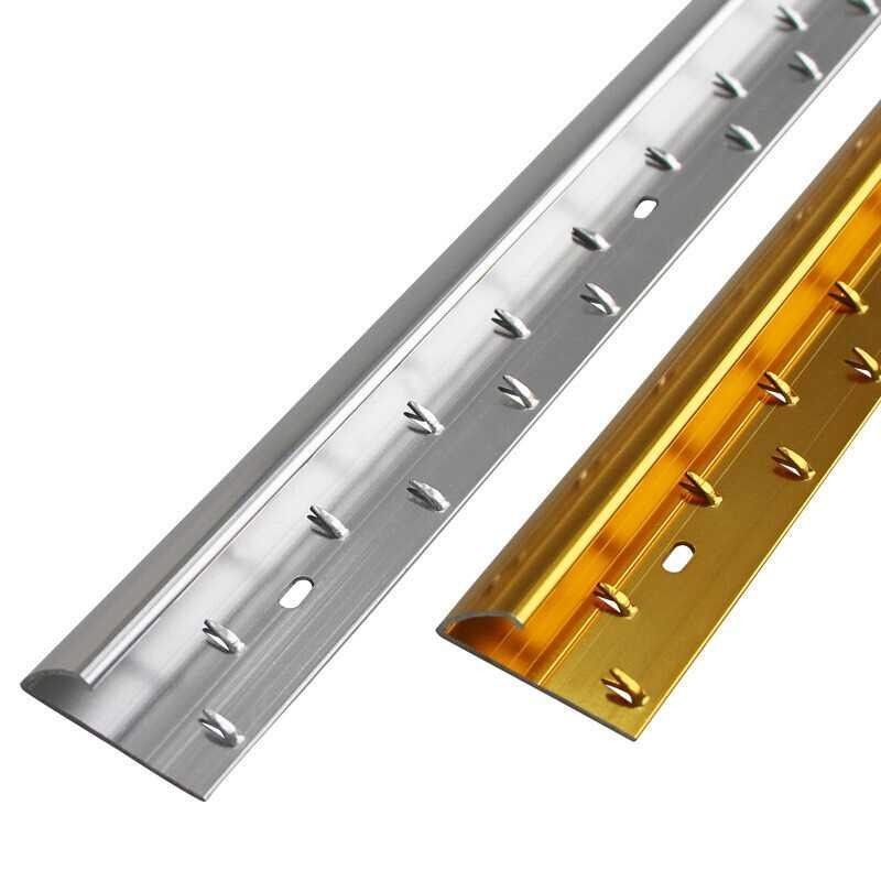 アルミニウム金属のカーペットの端のトリム10mmの転移のストリップ ドアの境界